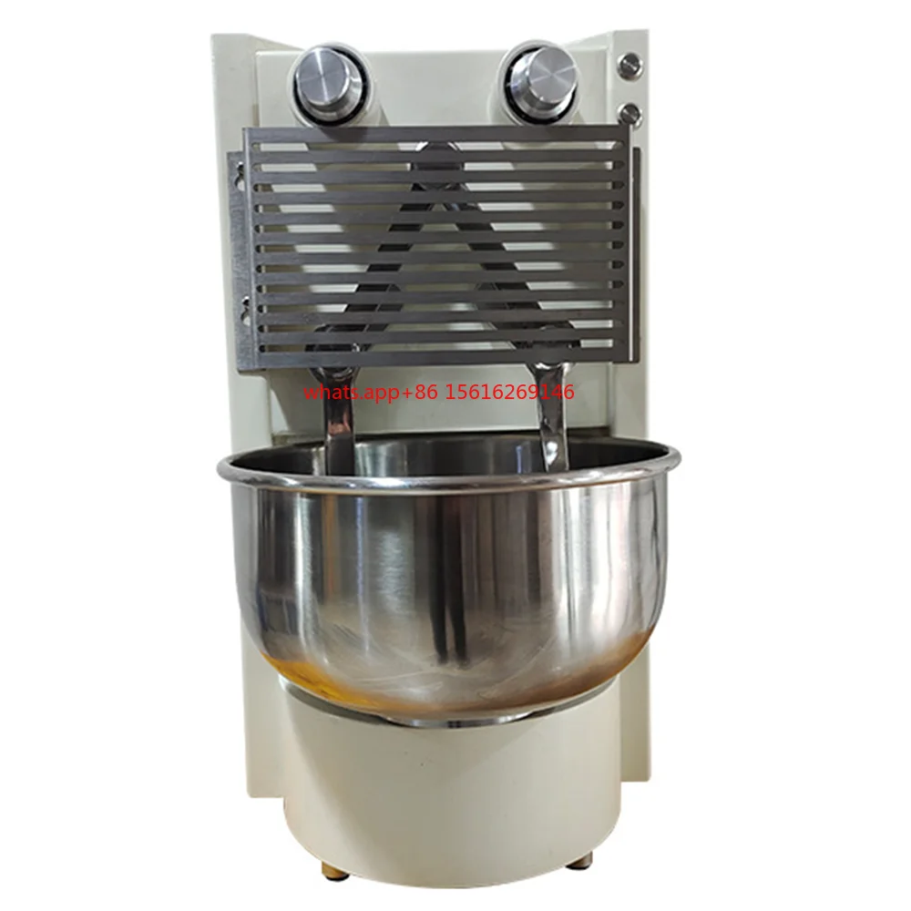 

Dough Kneader Machine 50 kg Industrial Twin Double Arm Dough Mixer 50kg to 250kg Bread Mixing Machine Heavy Duty Dough Mixer