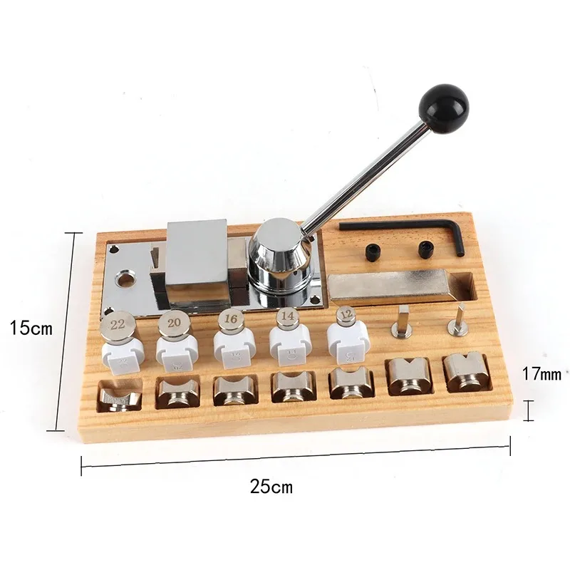 Ring Bender,Ring Making Tool,Ring Bending Machine Multi-Functional Ring Earring Bending Tool with Nylon Dies