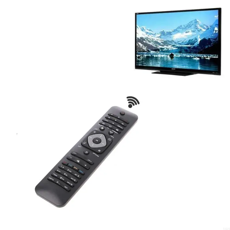 جهاز التحكم عن بعد للتلفزيون عالي الجودة Y88B مناسب لشاشات LCD LED ثلاثية الأبعاد للتلفزيون الذكي