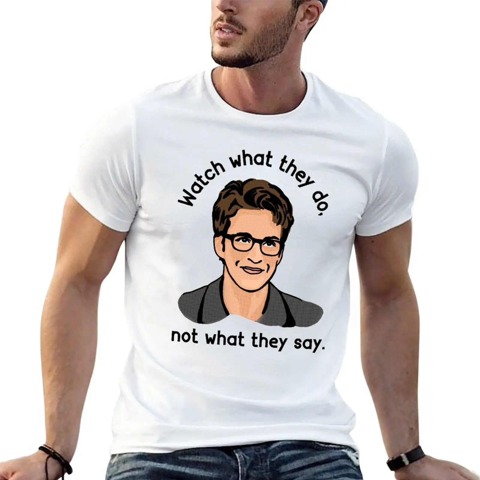 Rachel Maddow T-Shirt kawaii clothes korean fashion mens t shirts