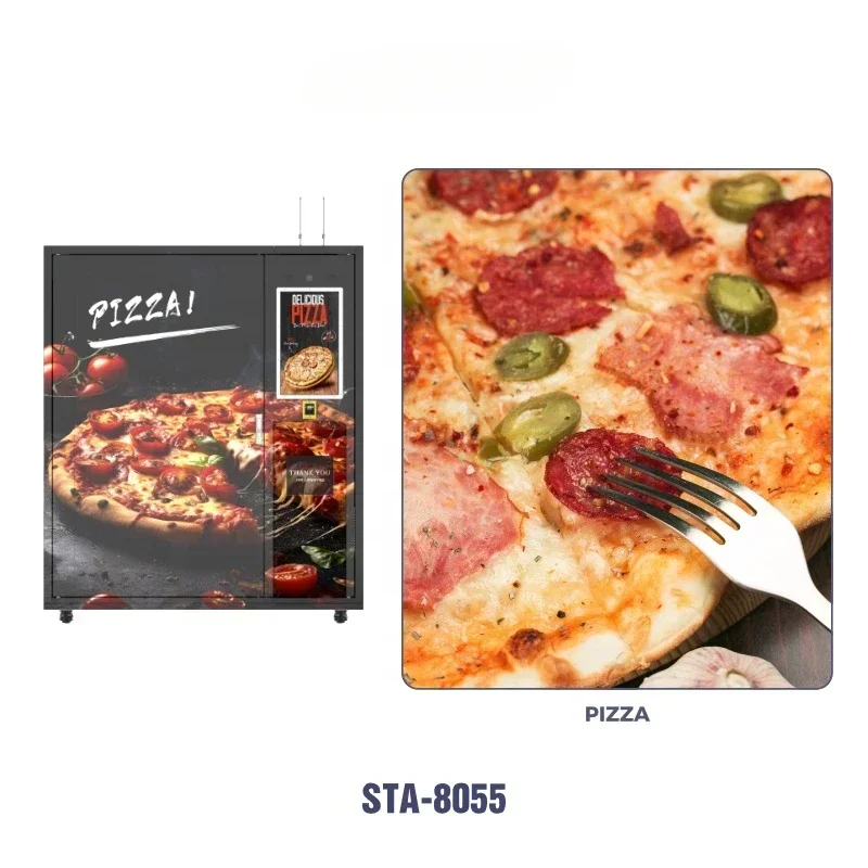 Popular Design Automatic Pizza Machines Hot Food Automated Restaurant Pizza Vending Machine