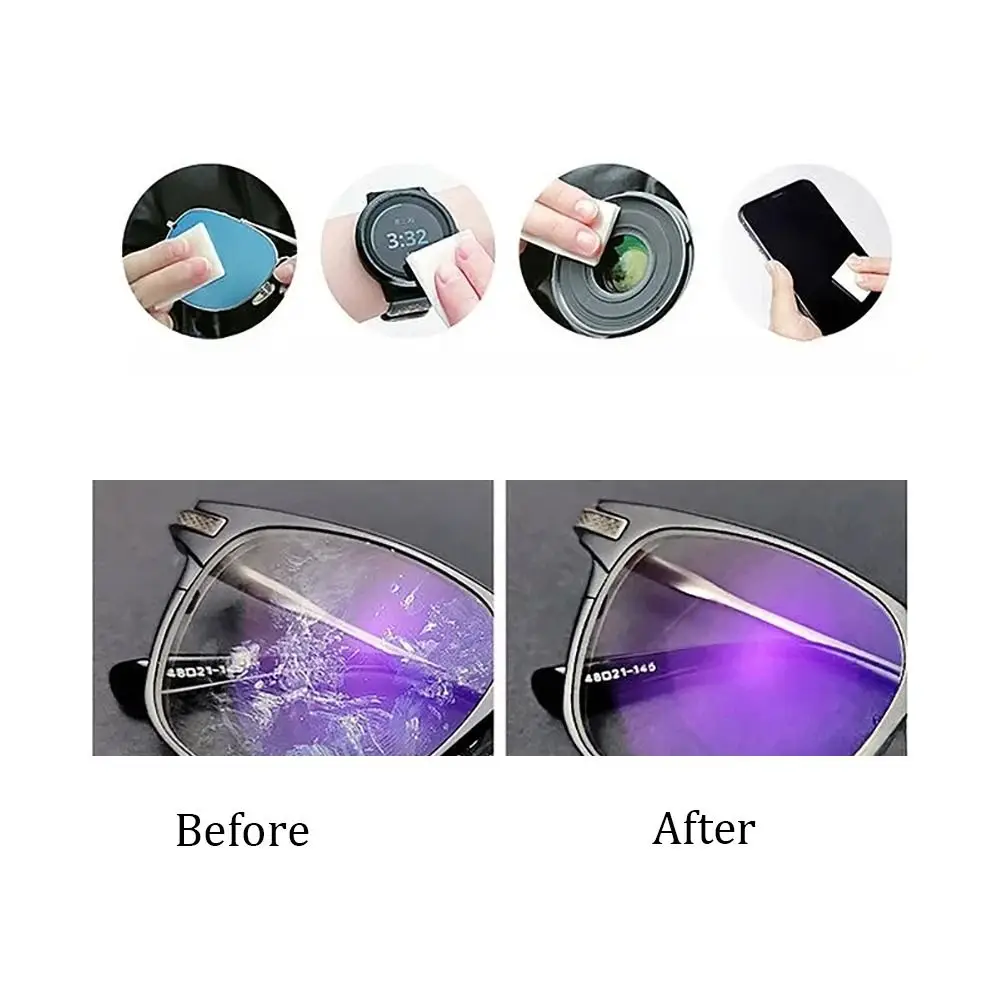 Disposable Anti-fog Glasses Wipes Eye Wear Accessories High Quality Len Phone Screen Cleaning Wipes Eyewear Protector