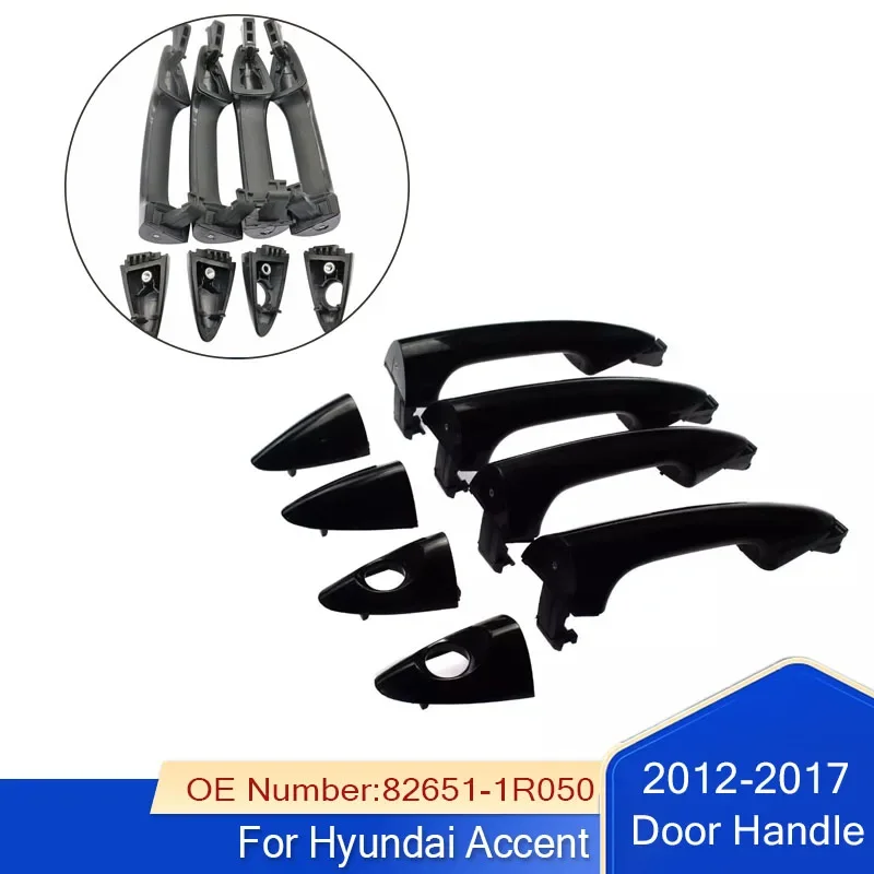 

Front Rear Left Right Car Outside Exterior Door Handle for Hyundai Accent 2012-2017 82662-1R060 82652-1R060 82661-1R050