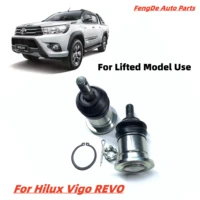 Juntas de bola superiores frontales extensibles para Hilux Vigo Innova Fortuner TGN40 GGN25 KUN26 REVO GGN122 Tacoma 2005-2017, 1 par
