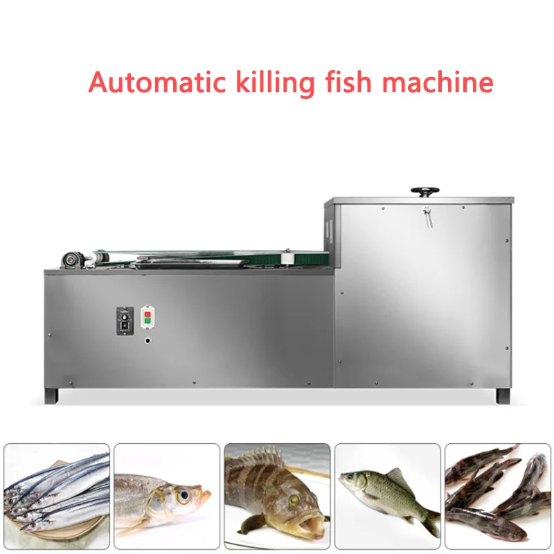 

Commercial killing fish machine(open the belly/remove the viscera/no remove fish scale) XZ-13 vertical automatic Kill fish maker