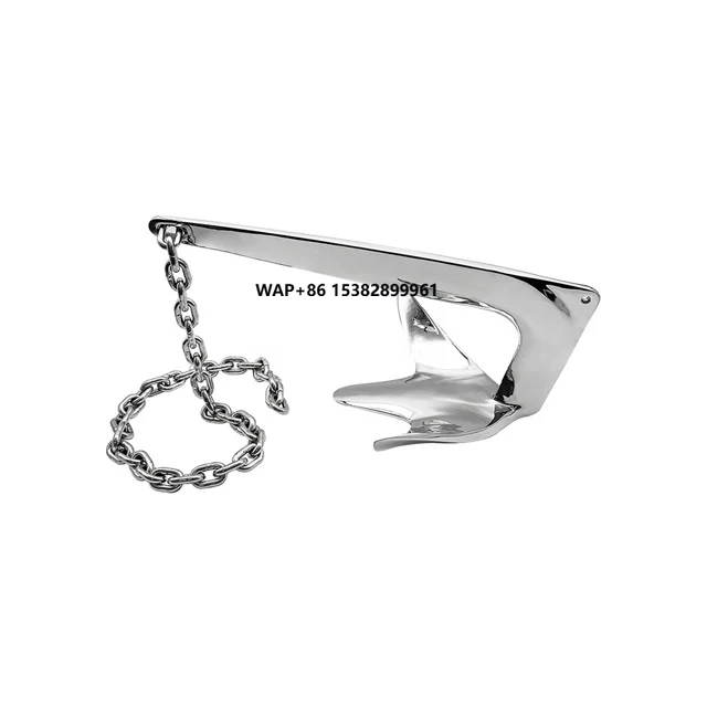 

Bruce Anchor ML Silver High Quality 316 Stainless Steel High Mirror Polish Marine Hardware Boat Anchor Replacement/Repair Yacht