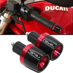 For REBEL CMX 1100 300 500 CM300 CM500 Motorcycle Handle Bar End Handlebar Grips ends Cap Plug Slider Counterweight cover