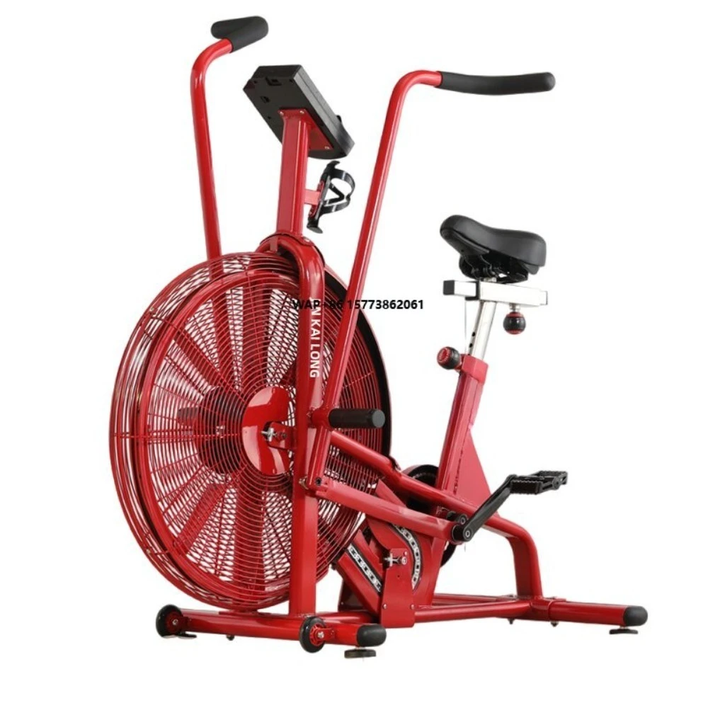 Fan Exercise Bike Upright Air Bike Indoor Cycling Stationary Bicycle Fitness Equipment Exercise Air Bike