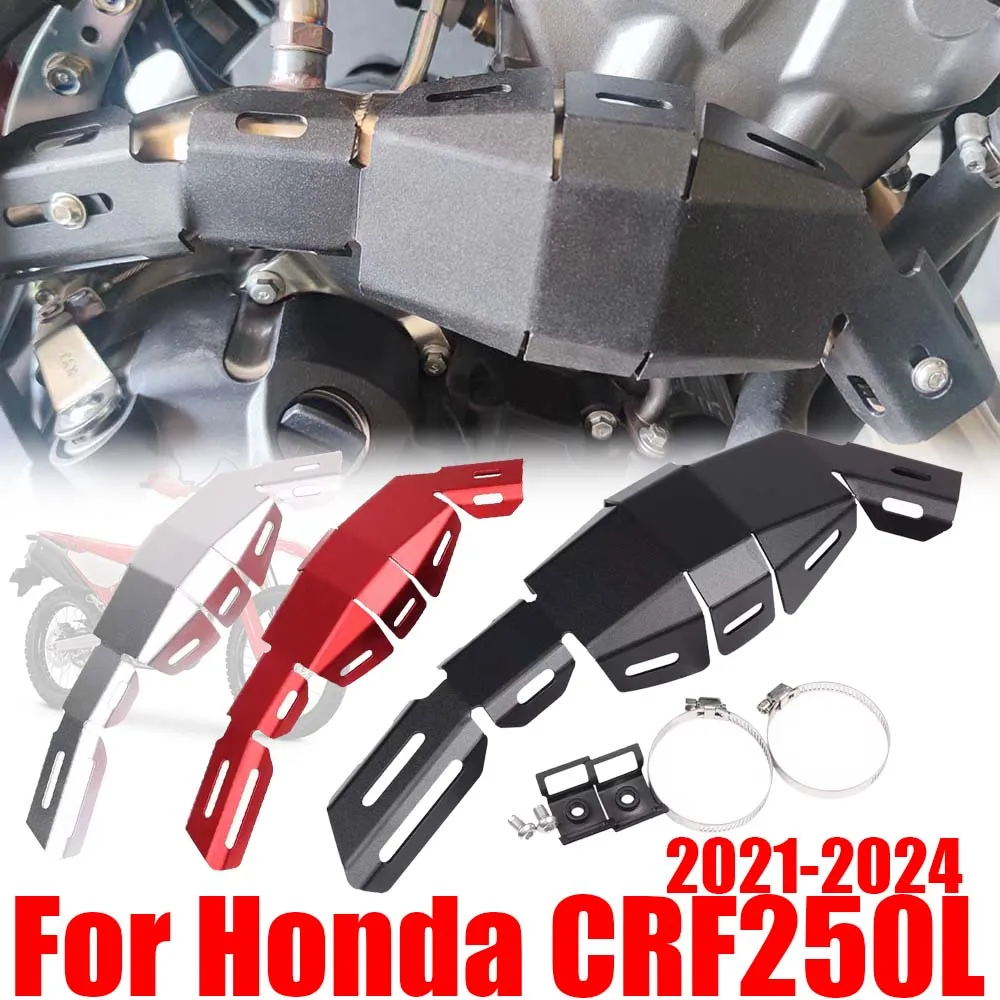 

For Honda CRF250L CRF250 L CRF 250 L CRF 250L Accessories Exhaust Pipe Heat Shield Protection Cover Muffler Anti-Scalding Guard