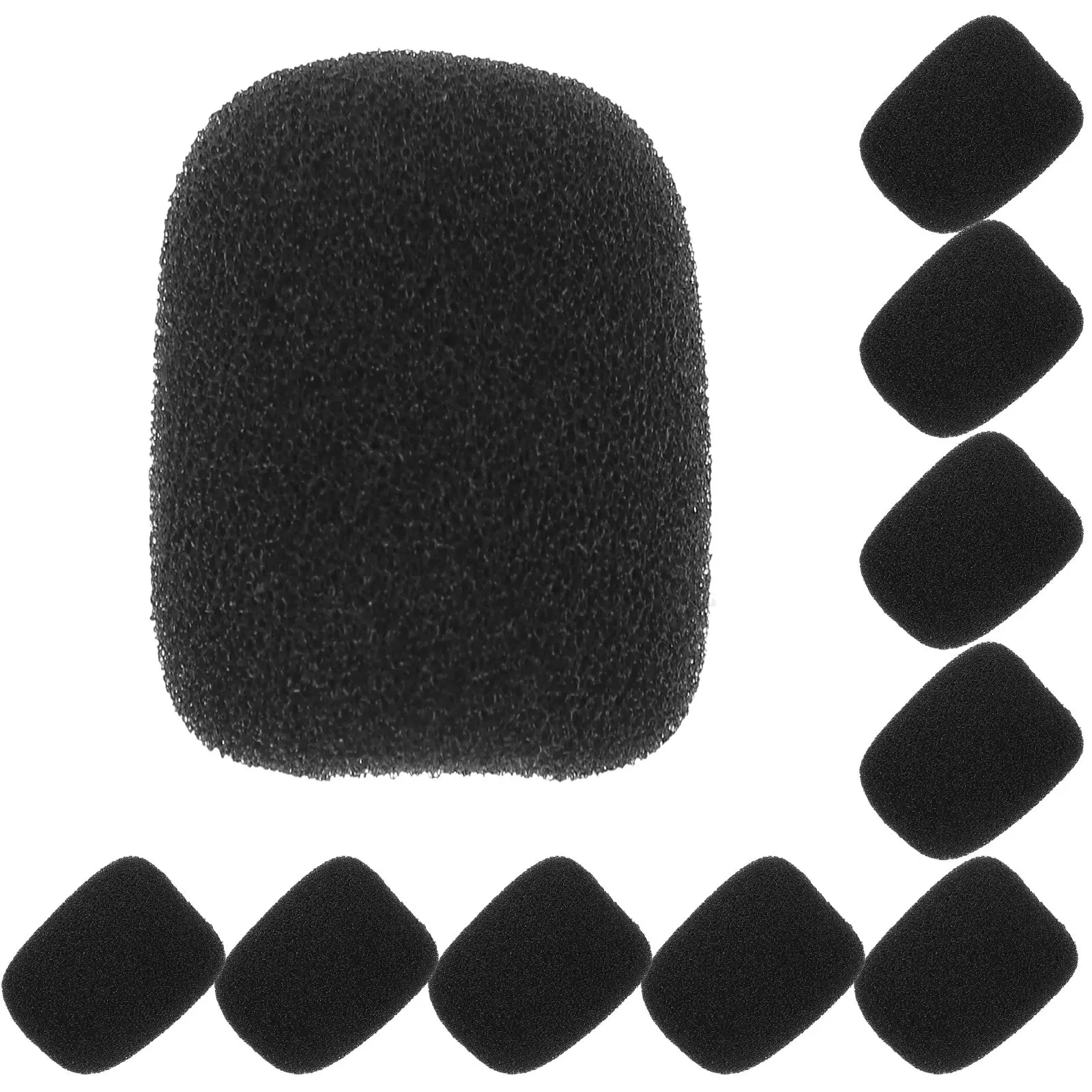 

20 Pcs Megaphone Sponge Covers Foam Windscreen Microphone Noise Reduction Stage Handheld Mic Accessories Portable