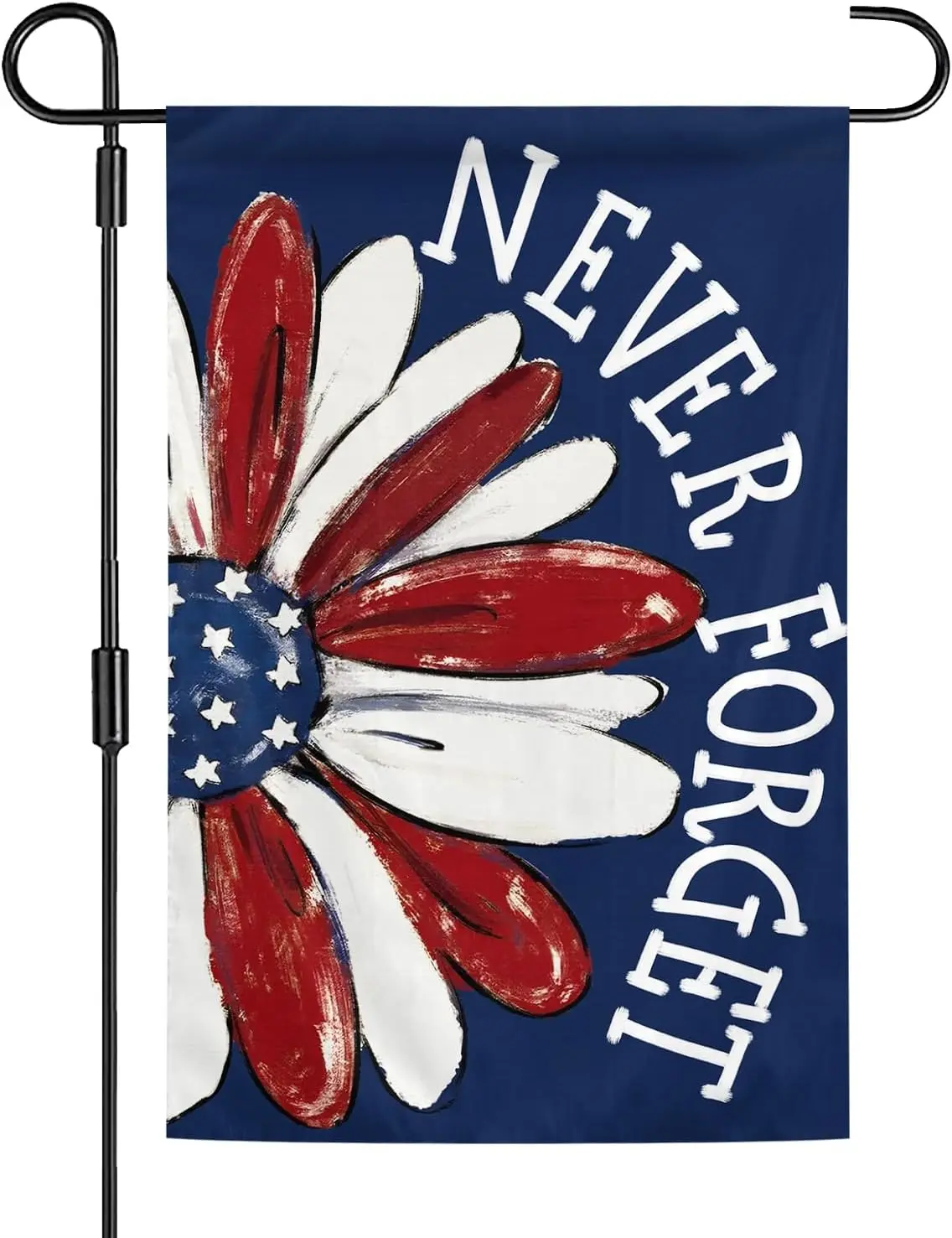 911 Мы никогда не забывайте Мемориальный садовый флаг 12x18 дюймов День памяти Баннер Сад Двор Газон Открытый знак Декор (911 Флаг) YYN