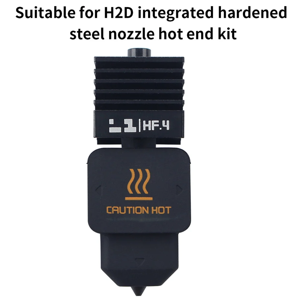 

For H2D Hotend Kit with 0.4mm Hardened steel Nozzle Replacement Hot End Assembly For TZ H2D A1/A1 mini 3D Printer Accessories