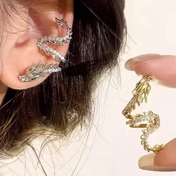 Fashion Irregular Dragon Ear Bone Clip No Piercing Clip Earrings For Women Men Jewelry Party Accessries Gift