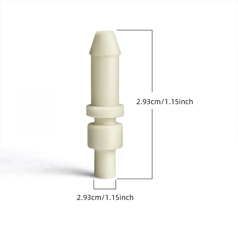 Coffee Machine Hose Connector Accessory for Espresso Makers 4 mm x 8 mm Straight Through Low Resistance Design