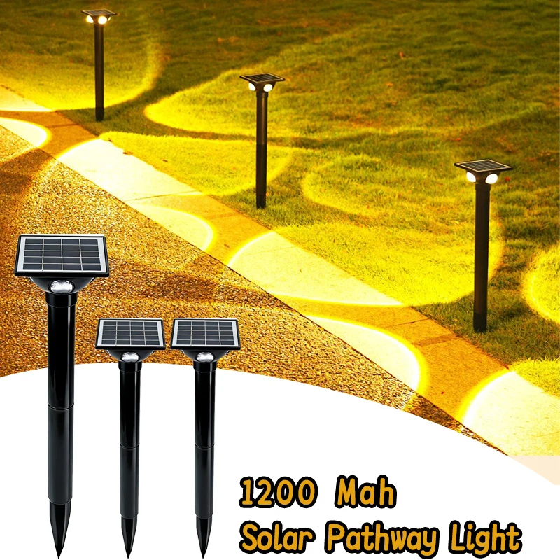 Wired Pathway Light - Solar Outdoor Lights Solar Pathway Light