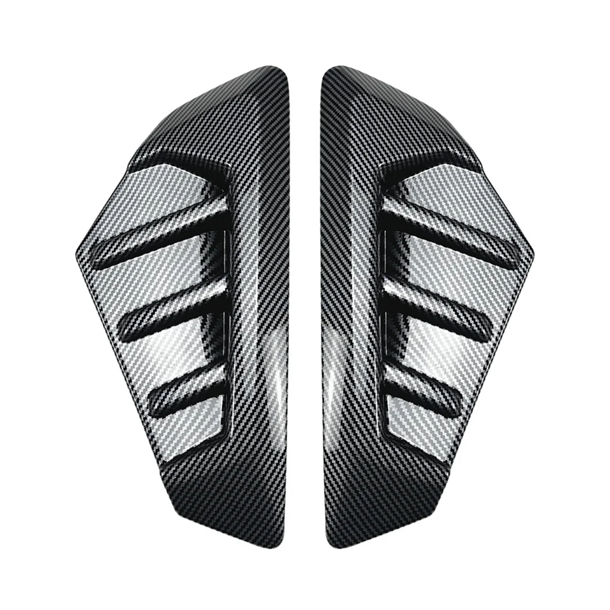 -A25M Auto Side Wing Luchtstroom Intake Cover Side Fender Trim Spoilers Voor BMW X5 G05 LCI M Sport 2023 + Koolstofvezel