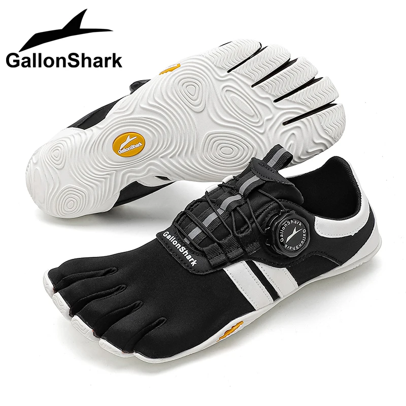 Five Fingers Barefoot Shoes, Quick-Lace Non-Slip Sneakers for Gym Cross Training, Trail Running & Outdoor Workouts