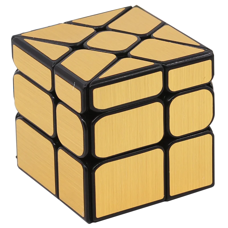 MoYu Cubing Classroom Mirror S Molino de viento Molino de viento Cubes3x3 3x3x3 Pegatinas Negro 3x3 MoFang JiaoShi Rompecabezas mágico de forma