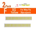 Paquete de 2, Amarillo, Talla XS