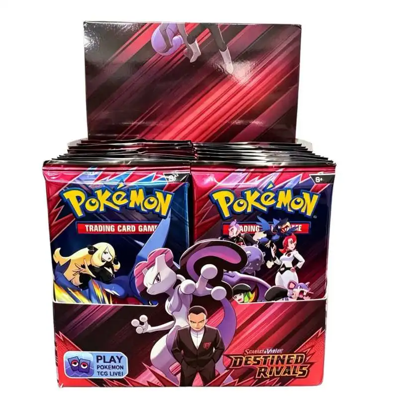 

360Pcs Pokemon Card Prismatic Evolutions PHANTASMAL FLAMES Scarlet Violet 151 Black Bolt English Booster Battle Transaction Card