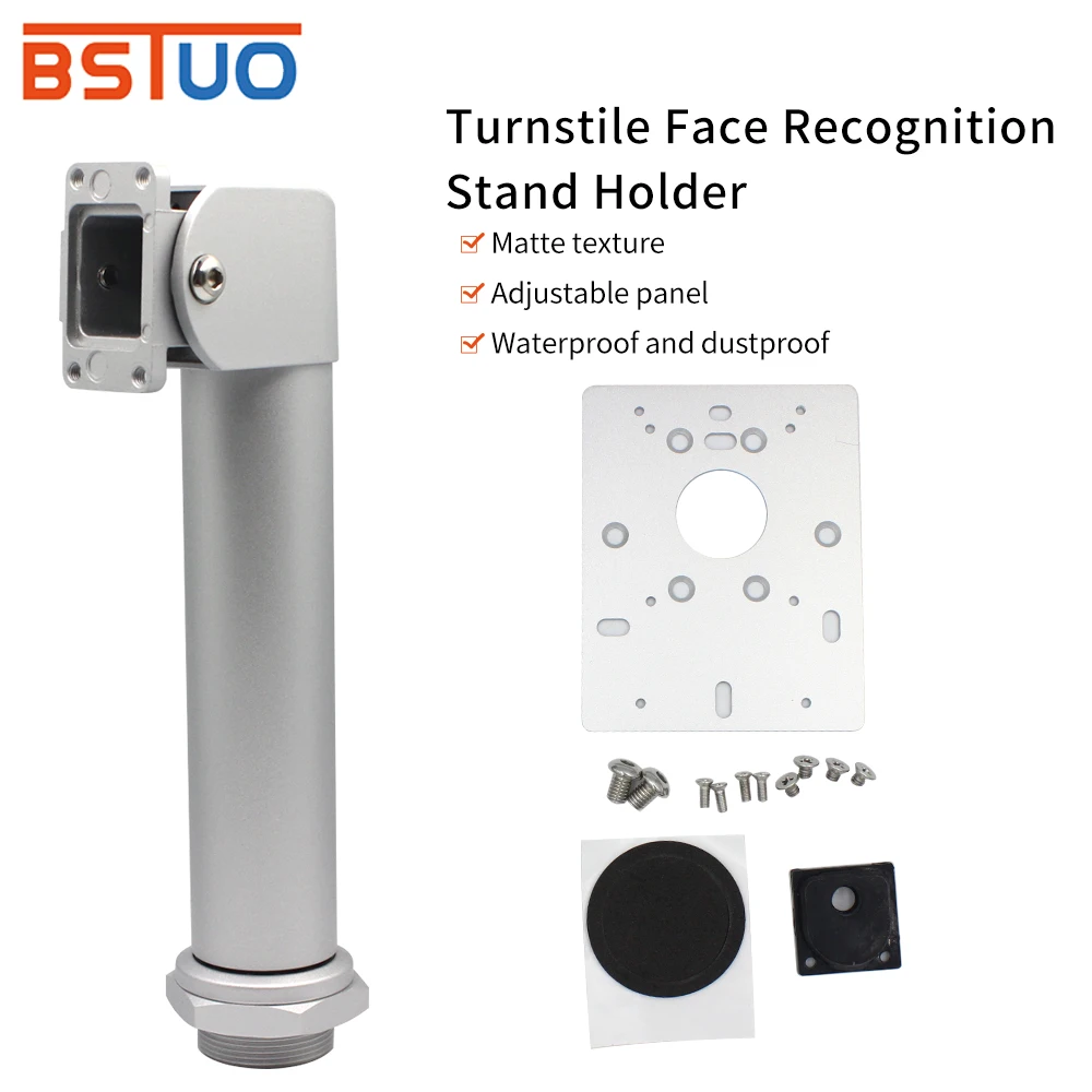 

Waterproof Stand Bracket for Face Recognition Access Control Aluminum Holder Taper Type Stand Barrier Gate Control Accessory