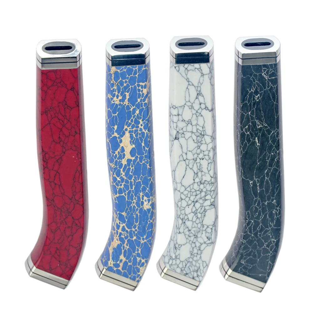 Mango de cuchillo, mango de cuchillo de Chef curvo de piedra Artificial para mango de cuchillos de Sushi Gyuto Yanagiba