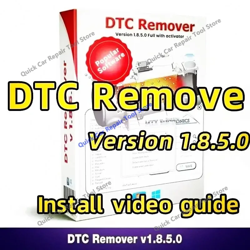 HOT For KESS KTAG FGTECH OBD2 Software MTX DTC Remover 1.8.5.0 With Keygen+9 Extra ECU Tuning SW Software ECU Fault Code Remover