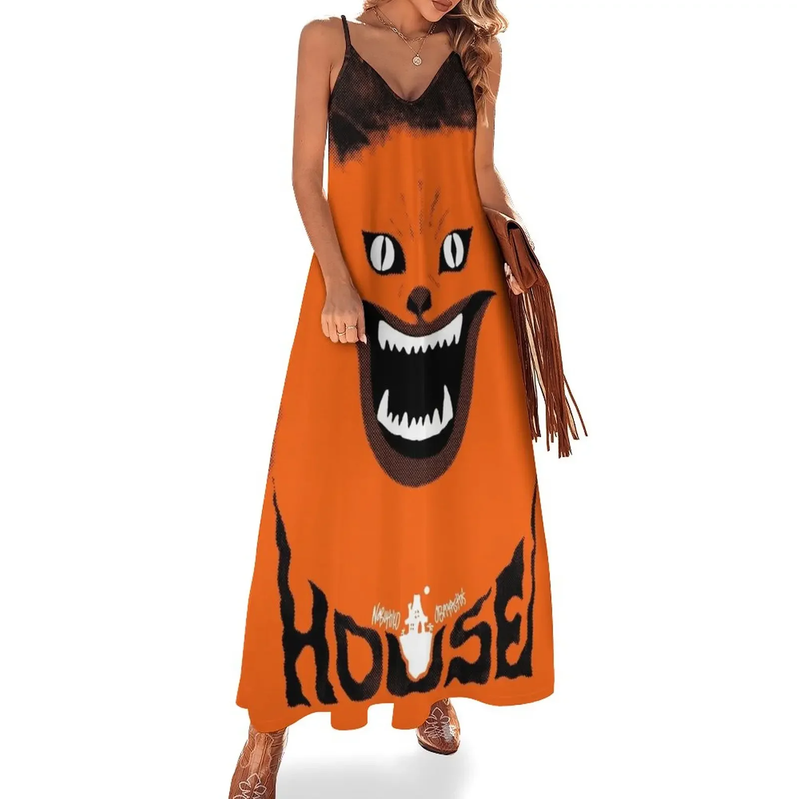 

Hausu (ハウス) Retro Japanese Horror Movie 1977 V2.0 Sleeveless Dress summer clothes dresses ladies 2025 summer