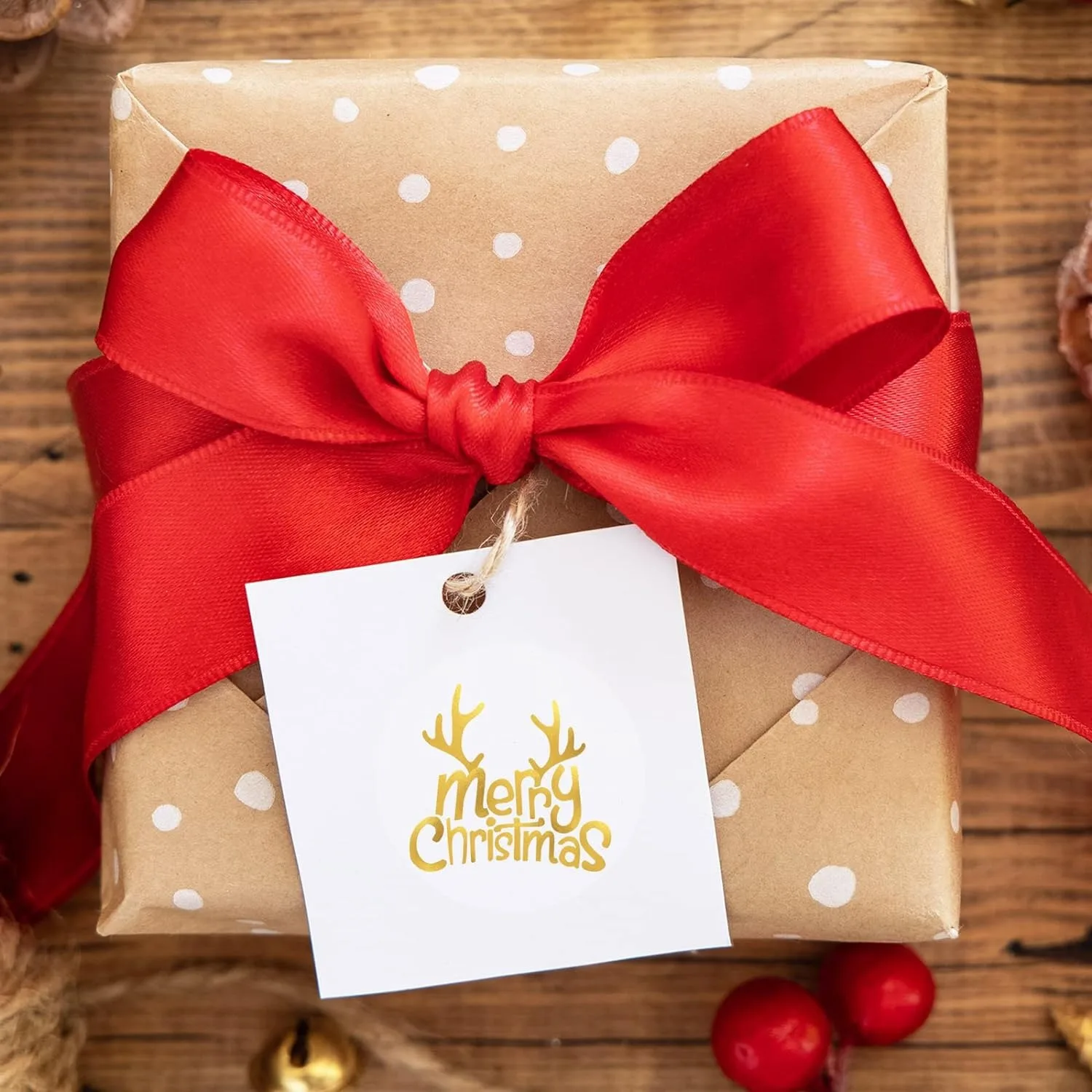 Christmas Stickers Gold Foil Snowflake Stickers For Invitations Office Presents