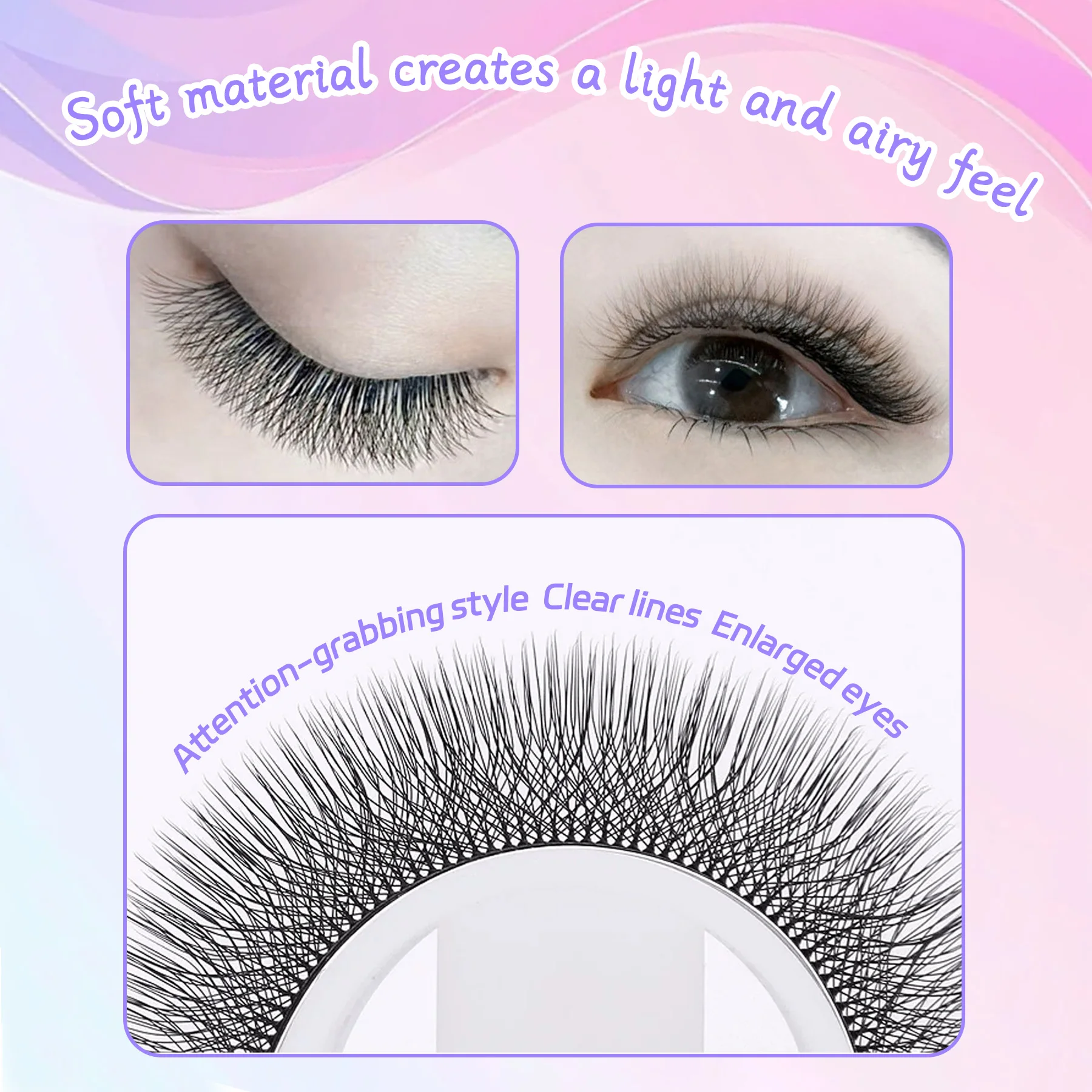 8D Clover Lashes W-Shape Prema - Red Clover Flower 评论和价格