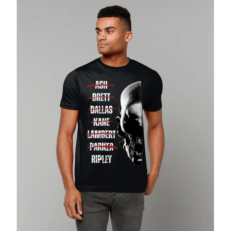 Alien Movie Ellen Ripley Graphic T-Shirt Retro Sci-Fi LV-426 Wayland-Yutani Horror Xenomorph Unisex Vintage Short-Sleeve Tee