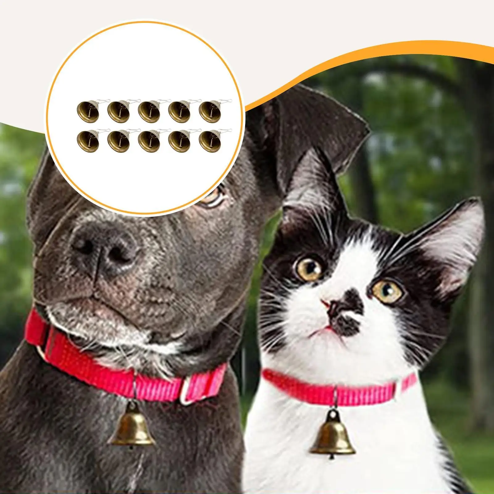 

Craft Bells Versatile Christmas Bell Mini Jingle Bells for Wedding Gift Wrapping Christmas Tree DIY Crafts Wind Chime Making