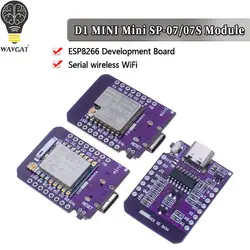 D1 Mini TYPE-C ESP8266 ESP-07/07S CH340G USB D1 Mini WIFI Development Board D1 Mini NodeMCU Lua IOT Board 3.3V With Pins