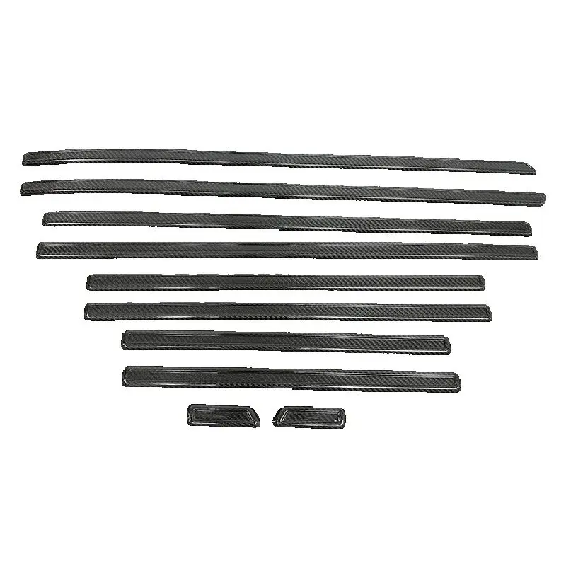 

Brabu Style Dry Carbon Fiber Auto Parts Side Trims Cover For Mercedes Benz G-Class W464 G500 G63 2018-2021
