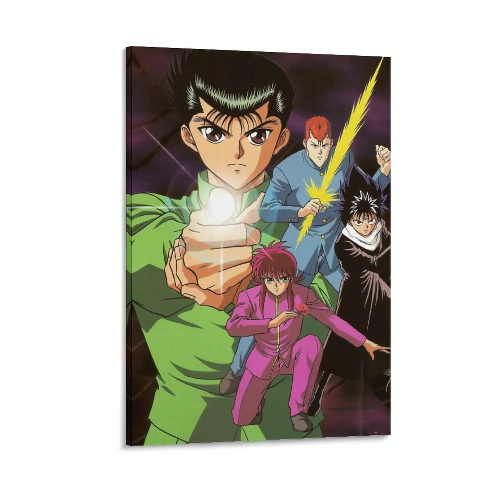 

Команда Urameshi-Yu Hakusho, холст, живопись, Декор для дома, плакаты, аниме