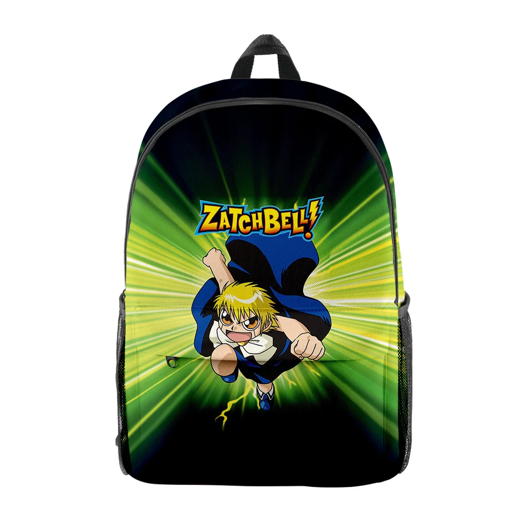 Popular Zatch Bell Anime pupil Bookbag Notebook Backpacks 3D Print Oxford Waterproof Boys/Girls Fashion Travel Backpacks