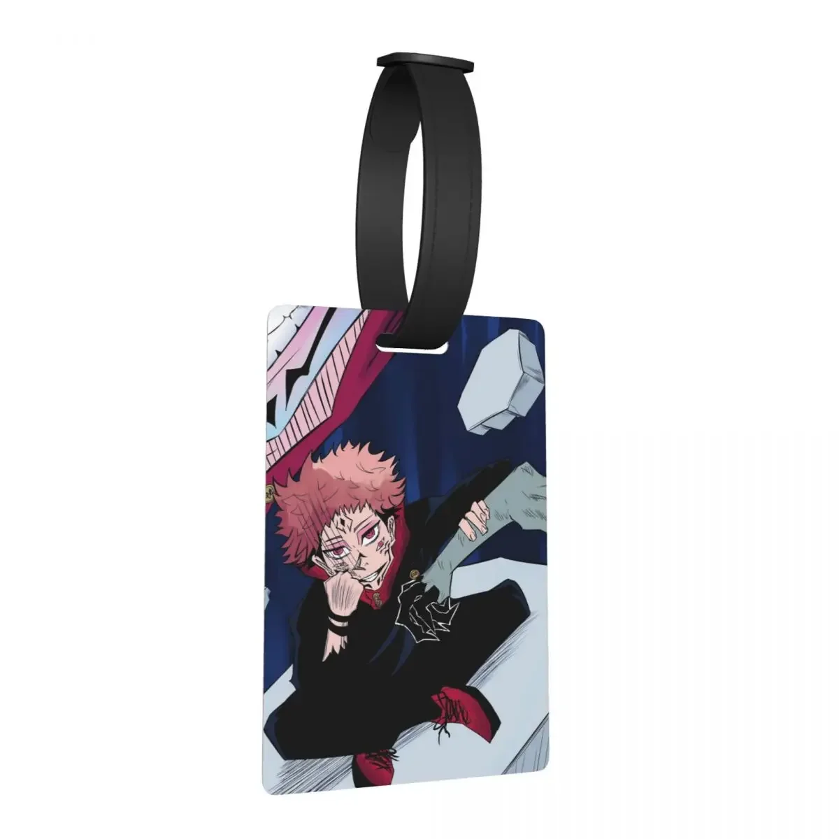 

Megumi Besto Friendo Jujutsu Kaisen Sukuna аниме багажные бирки чемодан милый багаж посадочная бирка держатель этикетки ID имя адрес