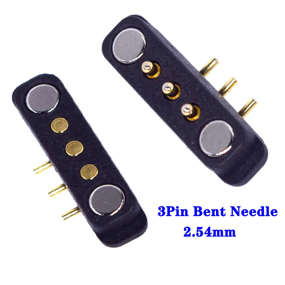Magnetische Pogo Pin Connector 2 3 4 5 6 7 8 9 10P Pogopin Mannelijke Vrouwelijke 2.54 4.0 2.8 Veerbelaste DC Magneet Connector Stopcontact