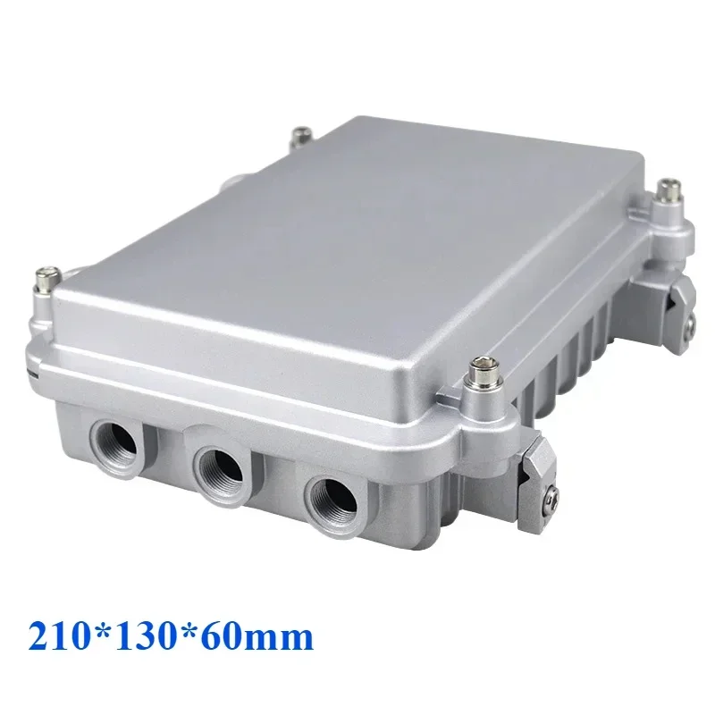 AP Case for Outdoor Long Range Communication Base Station Network Bridge Amplifier,Cast Aluminum Metal IP66 Waterproof Box