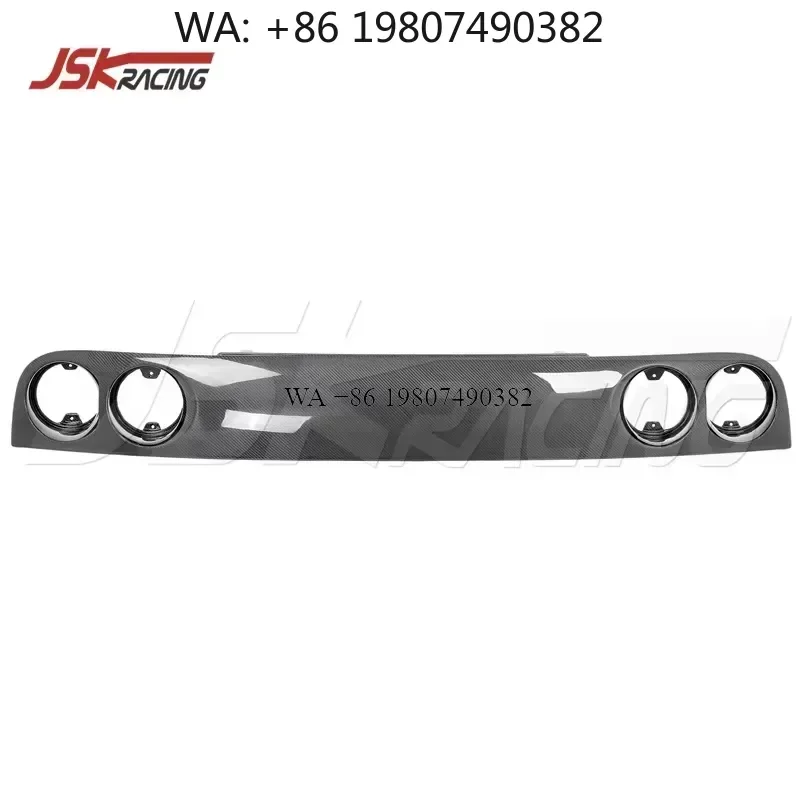 Wmwmnu Carbon Fiber Rear Light Covers Rear Bumper Lid Trim for 360 F360 2004 Car Styling Accessories Exterior Decoration