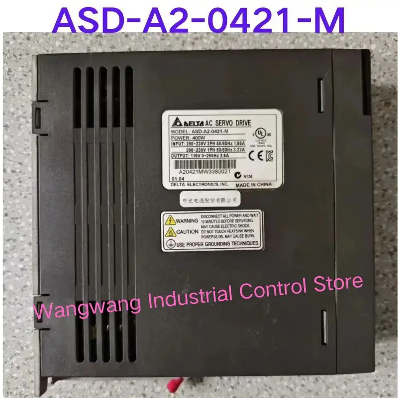 Second-hand test OK , Servo Drive ASD-A2-0421-M