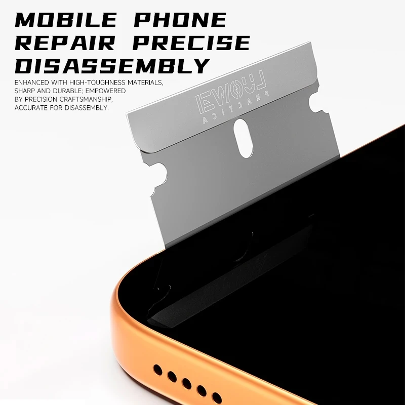 

LUOWEI LW-110 Stainless Steel Blade High Hardness for Mobile Phone Motherboard Repair Knife Disassembly Tool Blade