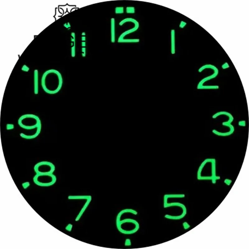 Циферблат BLIGER 29 мм черный зеленый синий циферблат зеленый светящийся подходит для NH34 NH35 NH36 ETA2824 2836 PT5000 Miyota DG