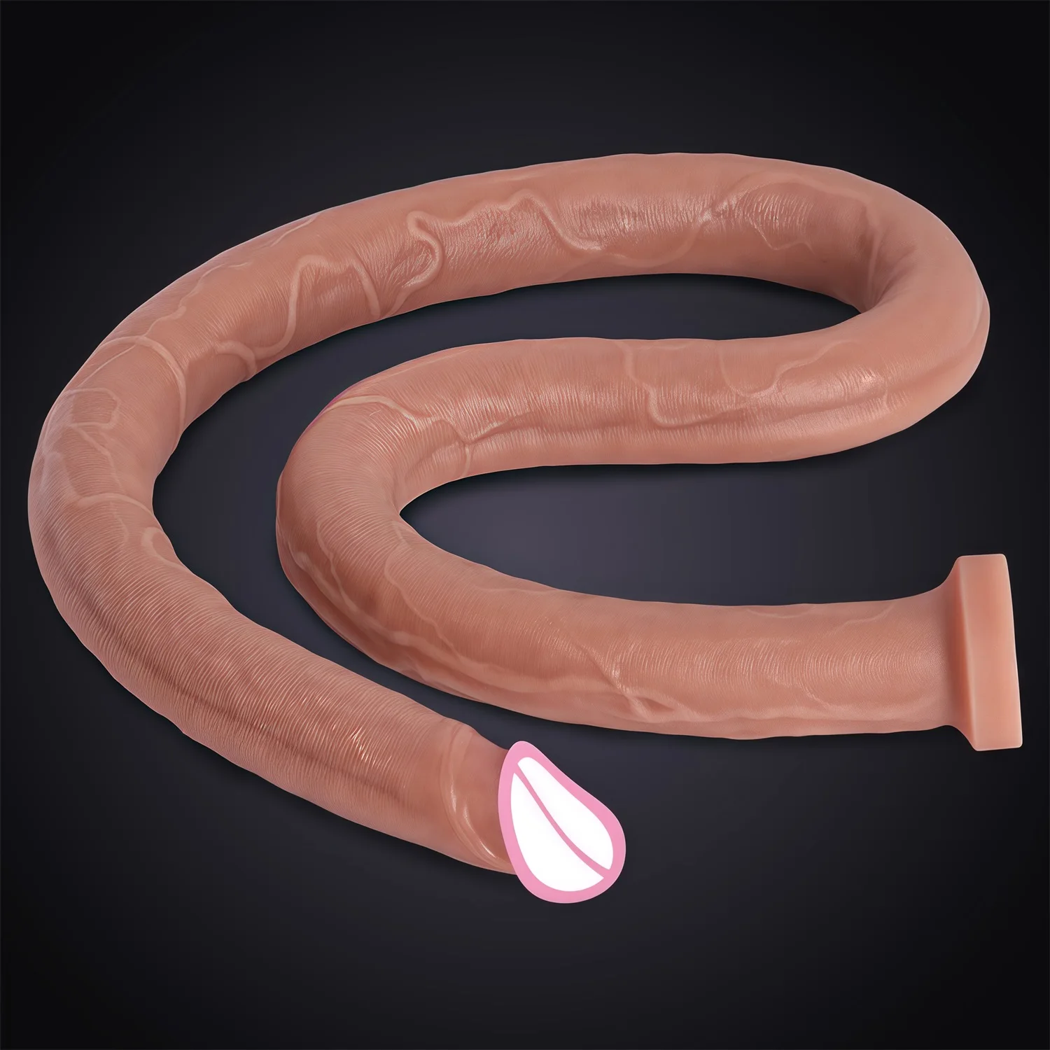 16.73 Inch Flesh Extra Long Dildo Women Realistic Sex Toys Soft Silicone Huge Dildo Strong Suction Cup Large Dildo for Women/Men - view 4