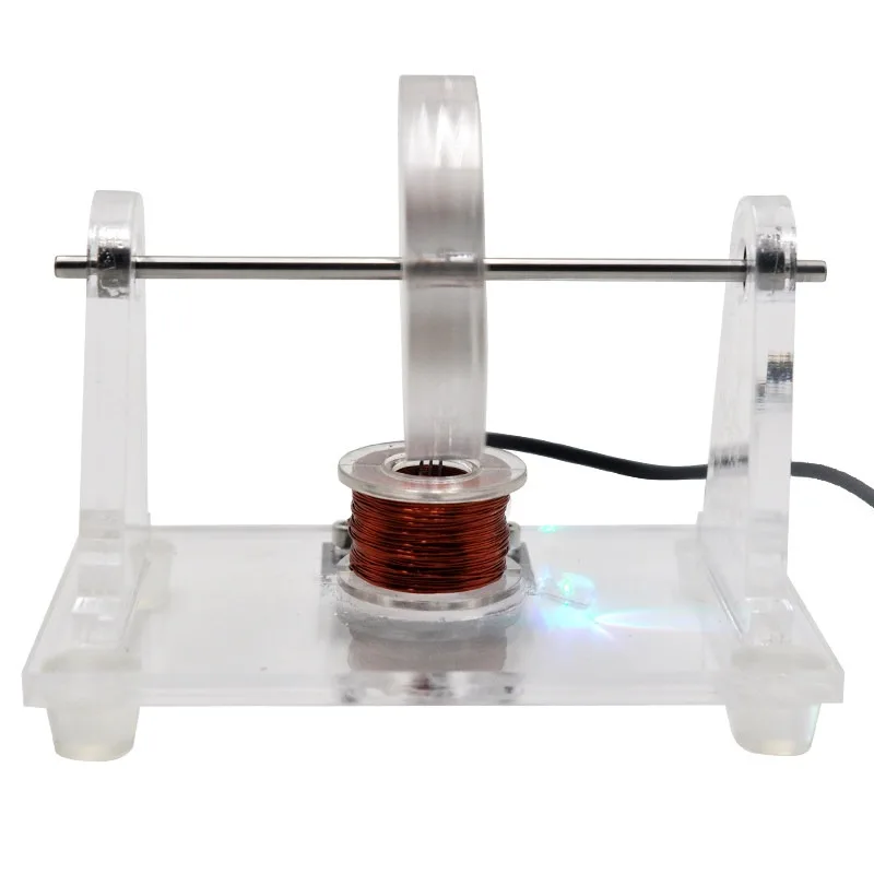 DIY Hall Brushless Motor Model for Physics Teaching & Electromagnetic Induction Experiment