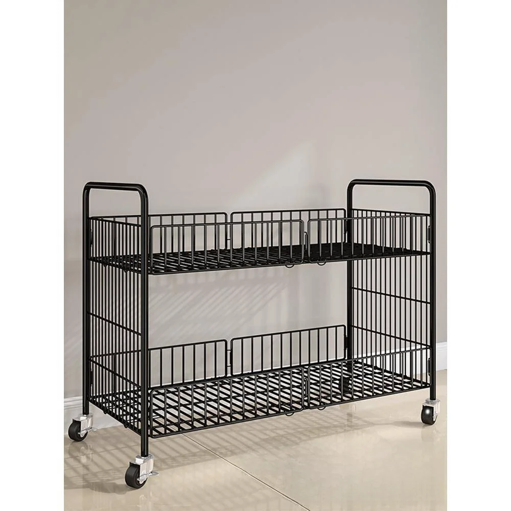 portable-hand-pulled-stall-cart-quick-fold-metal-shopping-cart-for-street-vendors-stainless-steel-utility-cart-easy-to-carry