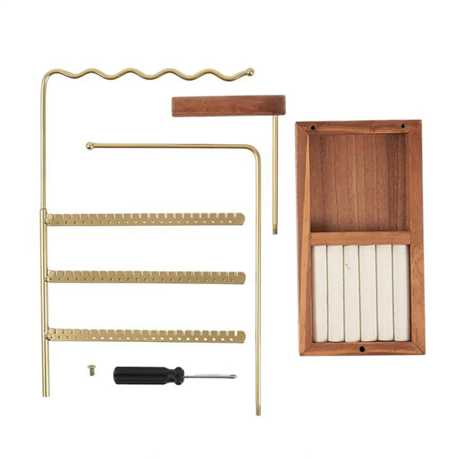 

Jewelry Organizer Stand Jewelry Tower Elegant Bracelet Display Rack Jewelry Storage Rack for Earrings Watches Dresser Shops