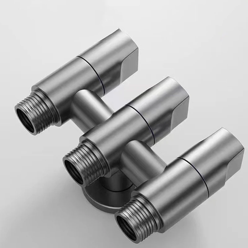 

【AT37】3 Way Angle Valve Improve the Functionality of Your Home or Commercial Spaces with the Three Way Diverter Valve,B