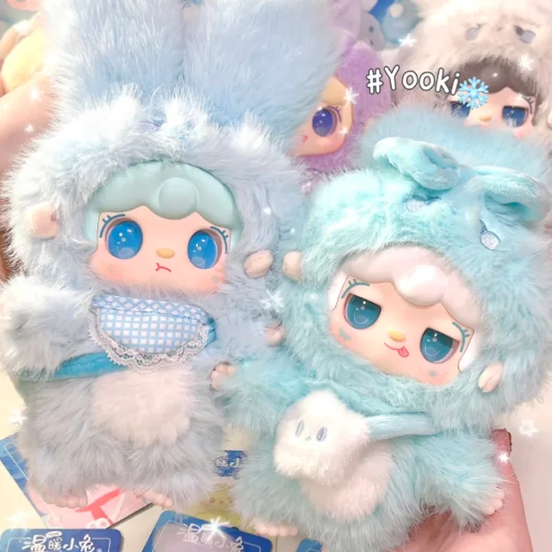Yooki V3 Seria Ciepłe Króliczki Pluszowe Figurki Niespodzianki Królik Pluszowy Zawieszka do Torby Dekoracja Brelok TrendymToys Mystery Box Prezenty