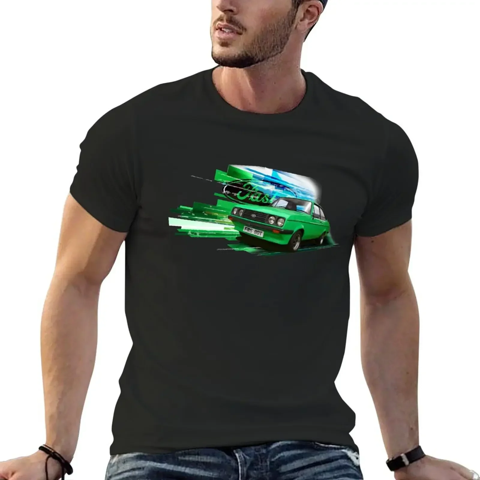 Fast Escort RS2000 T-Shirt oversizeds quick-drying anime t shirts vintage clothes heavy weight t shirts for men